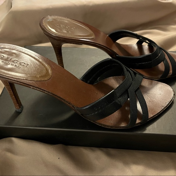 Black Gucci Slip Ons - Picture 3 of 5